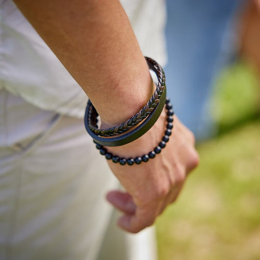 Läderarmband herr - Axelvold