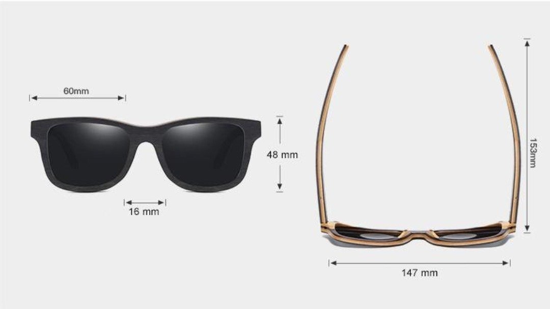 Miljövänliga solglasögon i trä Sudersand - MAVN Of Sweden