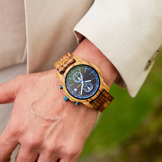 MAVN Of Sweden, herr klocka 2026, träklocka, klocka herr, Sarek, stilmedveten man, kronograf, datumvisning, armbandsur, armbandsklocka