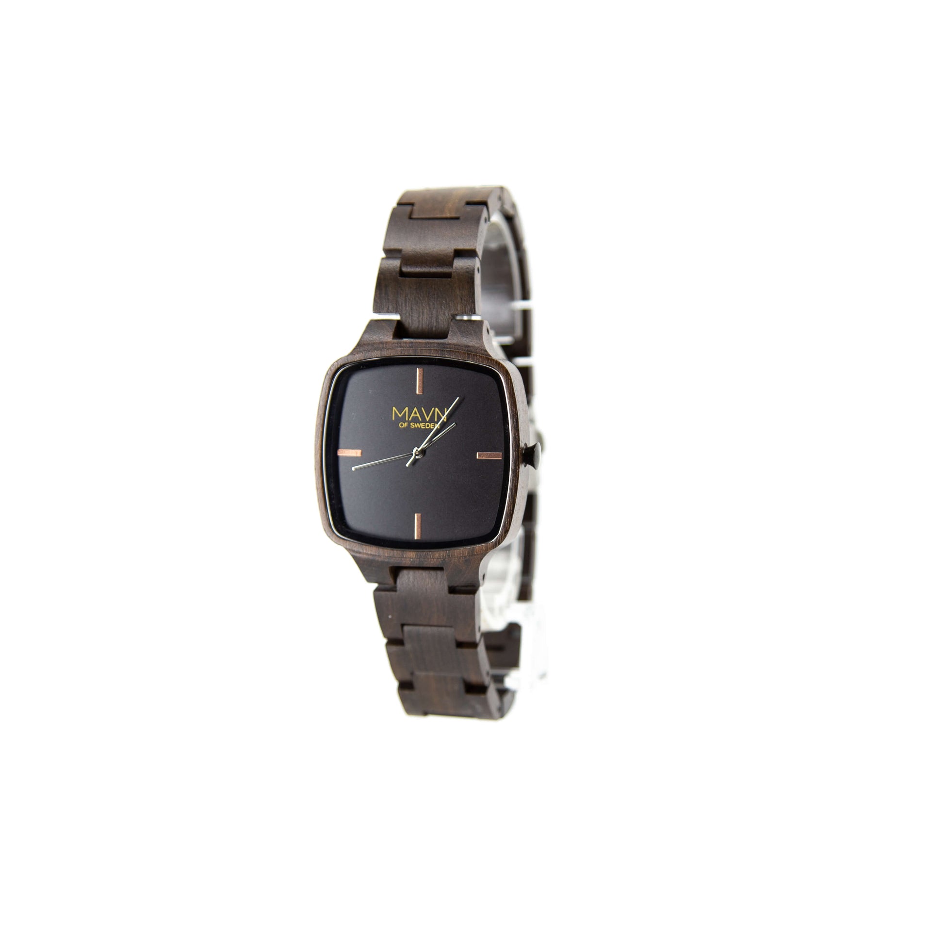 herrklocka, träklocka, retrostil, handgjord, japansk Quartz, lättviktig, presentidé